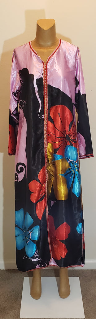 PETITE Small  Lilac Abstract Multi