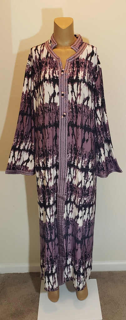 XX- Large Purple, Black and White