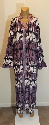 XX- Large Purple, Black and White