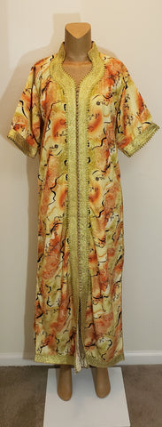 Small - Orange, Gold and Brown