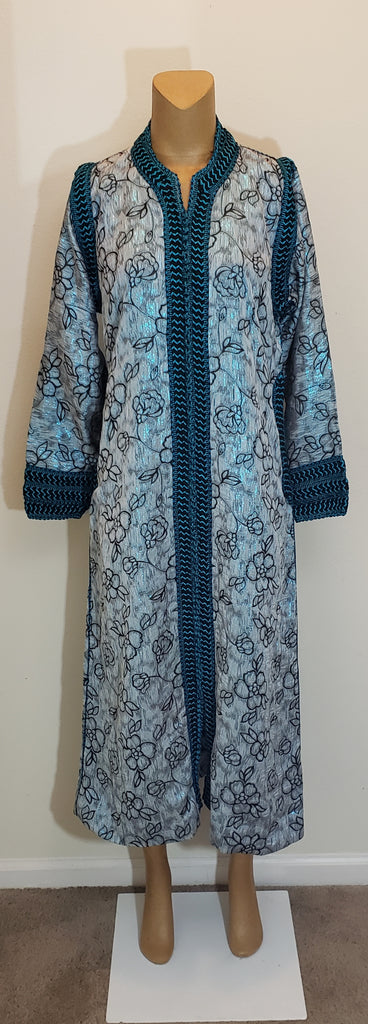 PETITE - Small Blue and Black Floral