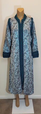 PETITE - Small Blue and Black Floral