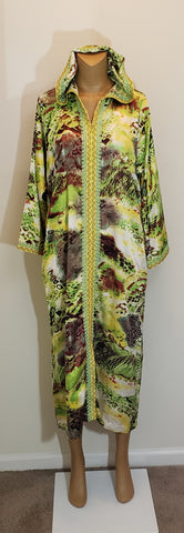 PETITE - Large Green, Yellow, Brown