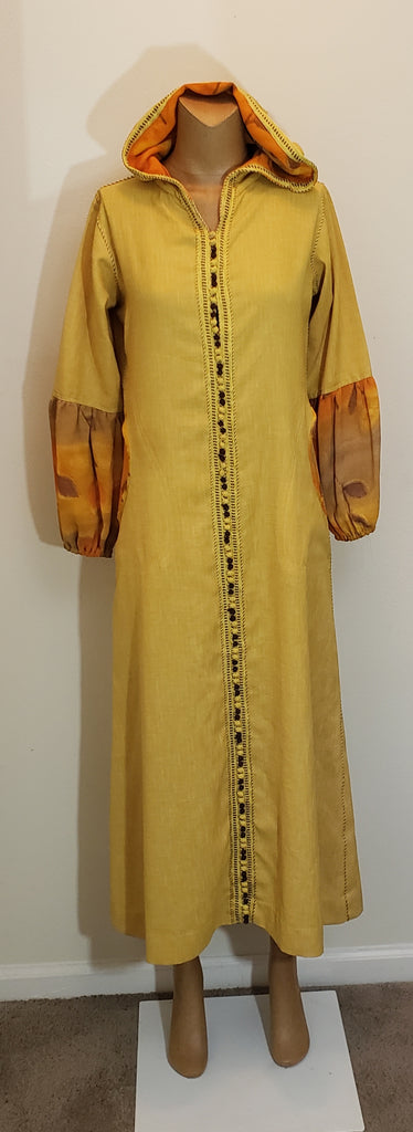 X-Small Gold and Orange Multi