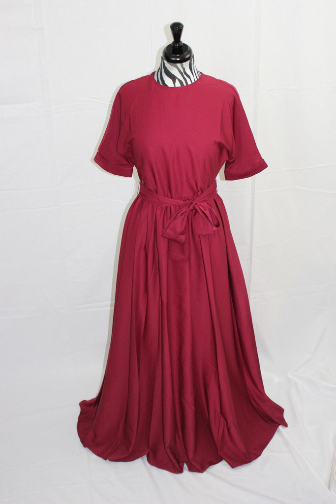 Burgundy Maxi Dress