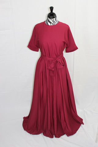 Burgundy Maxi Dress