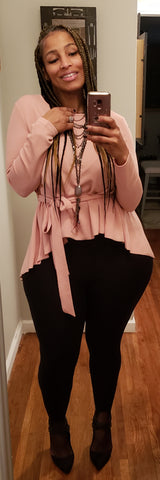 Blush Hi/Lo Top